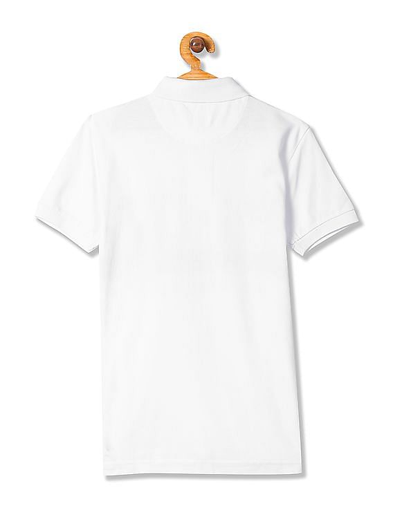 U.S. Polo Assn. Kids Boys Graphic Print Polo Shirt