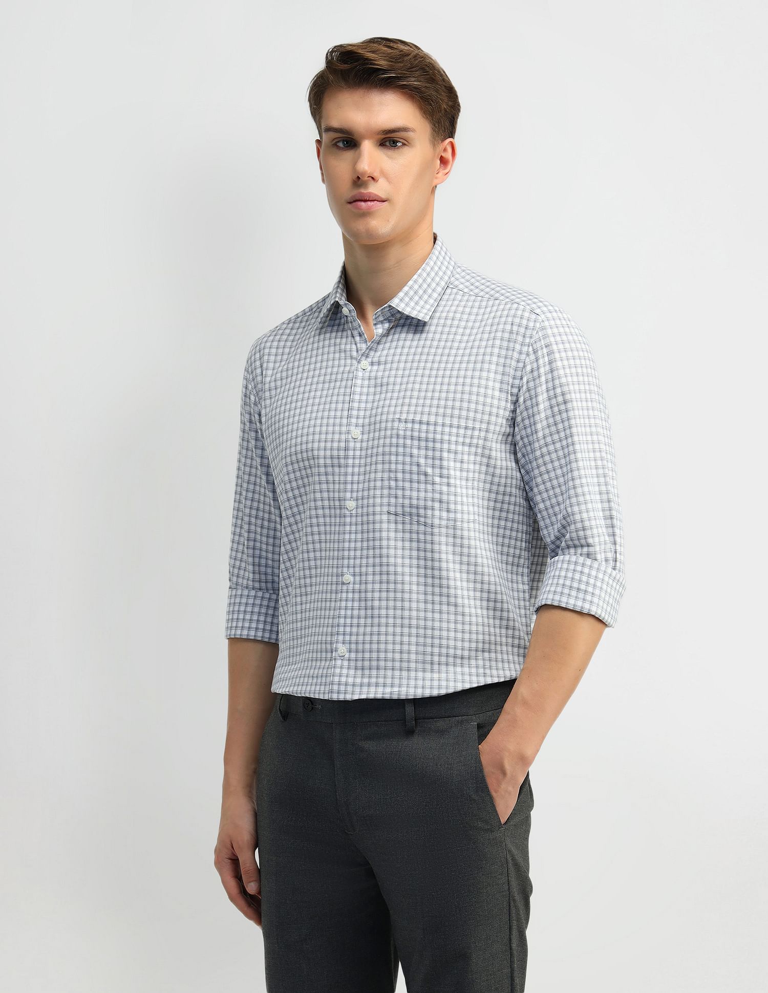 Arrow Tartan Check Dobby Shirt