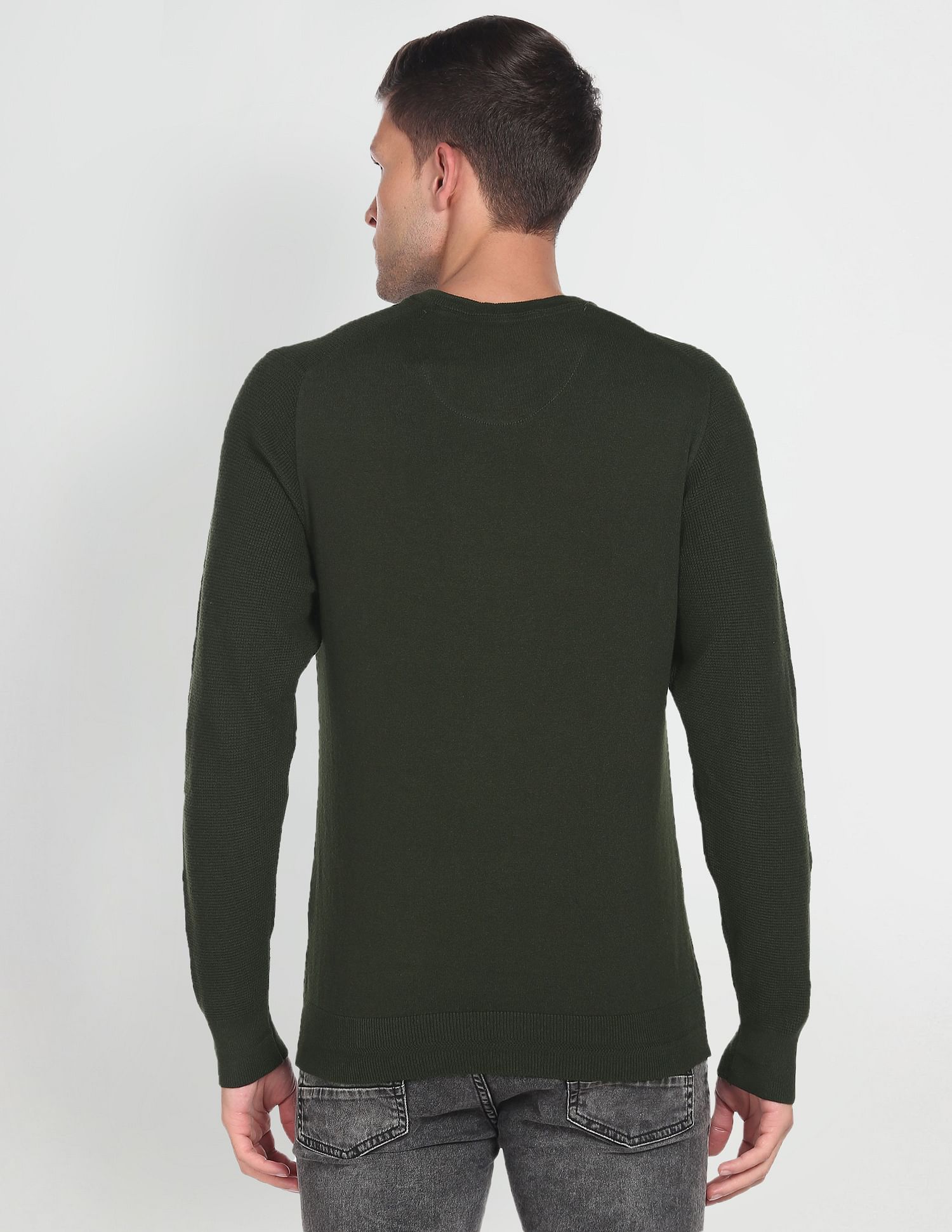 Dark 2025 olive sweater