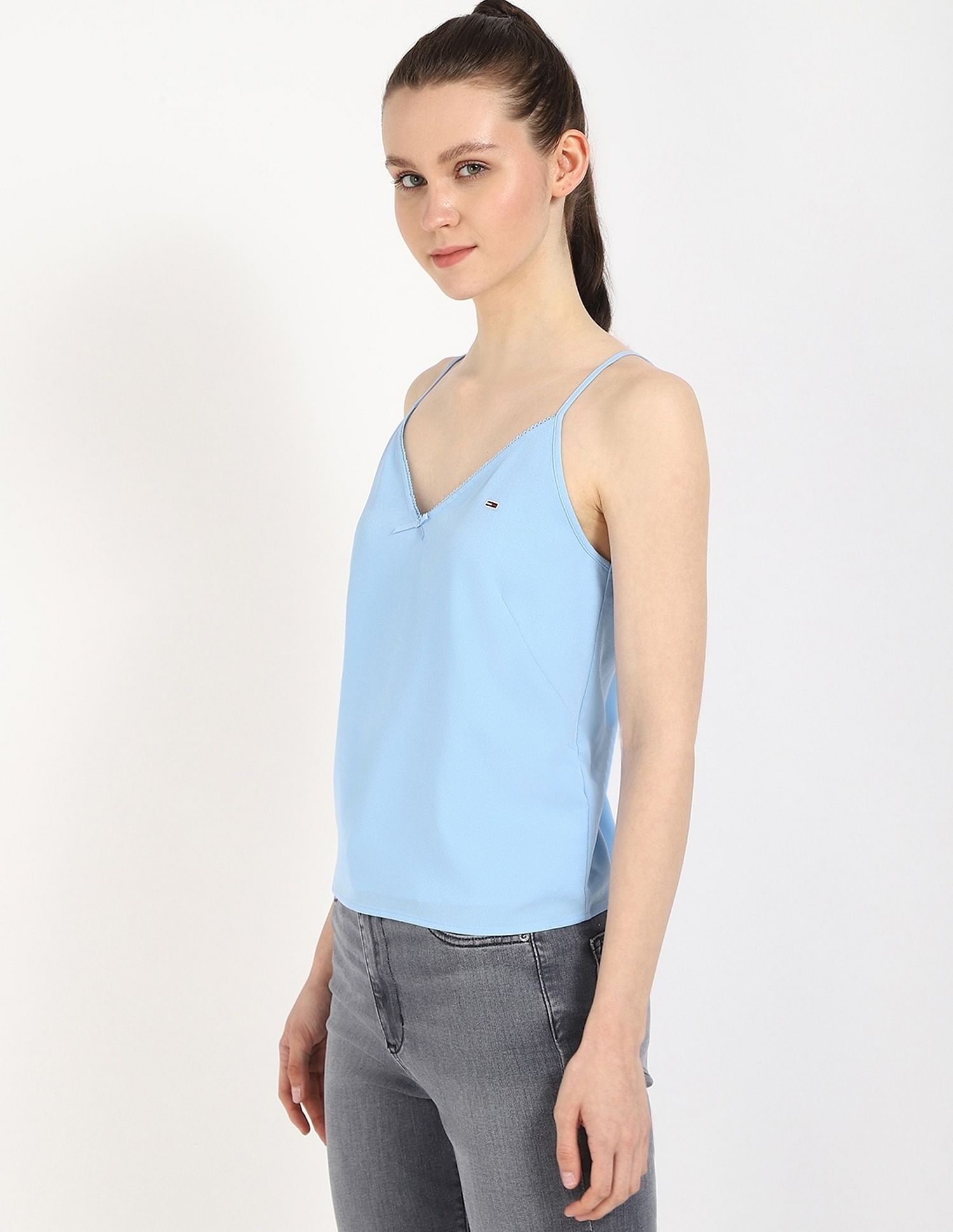 Tommy Hilfiger Solid Regular Fit Top