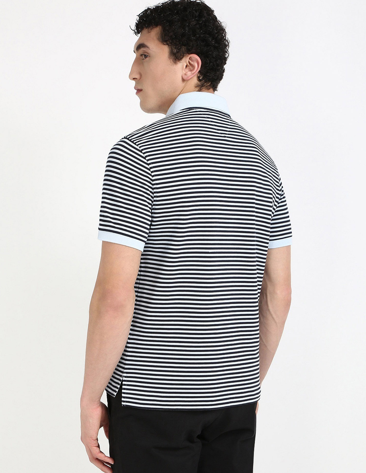 Tommy Hilfiger Striped Regular-Fit Cotton T-Shirt