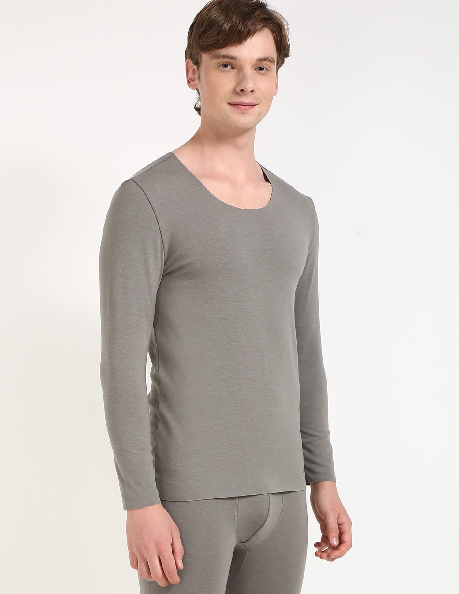 Buy Calvin Klein Jeans Solid Slim Fit Acrylic Sleeper Wear T-Shirt 