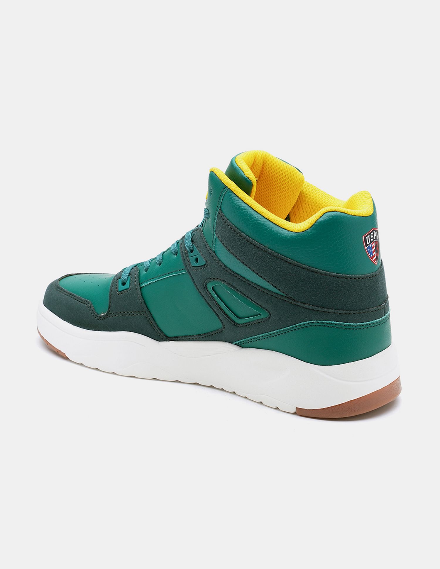 U.S. Polo Assn. Men Bruce Mid Top Sneakers