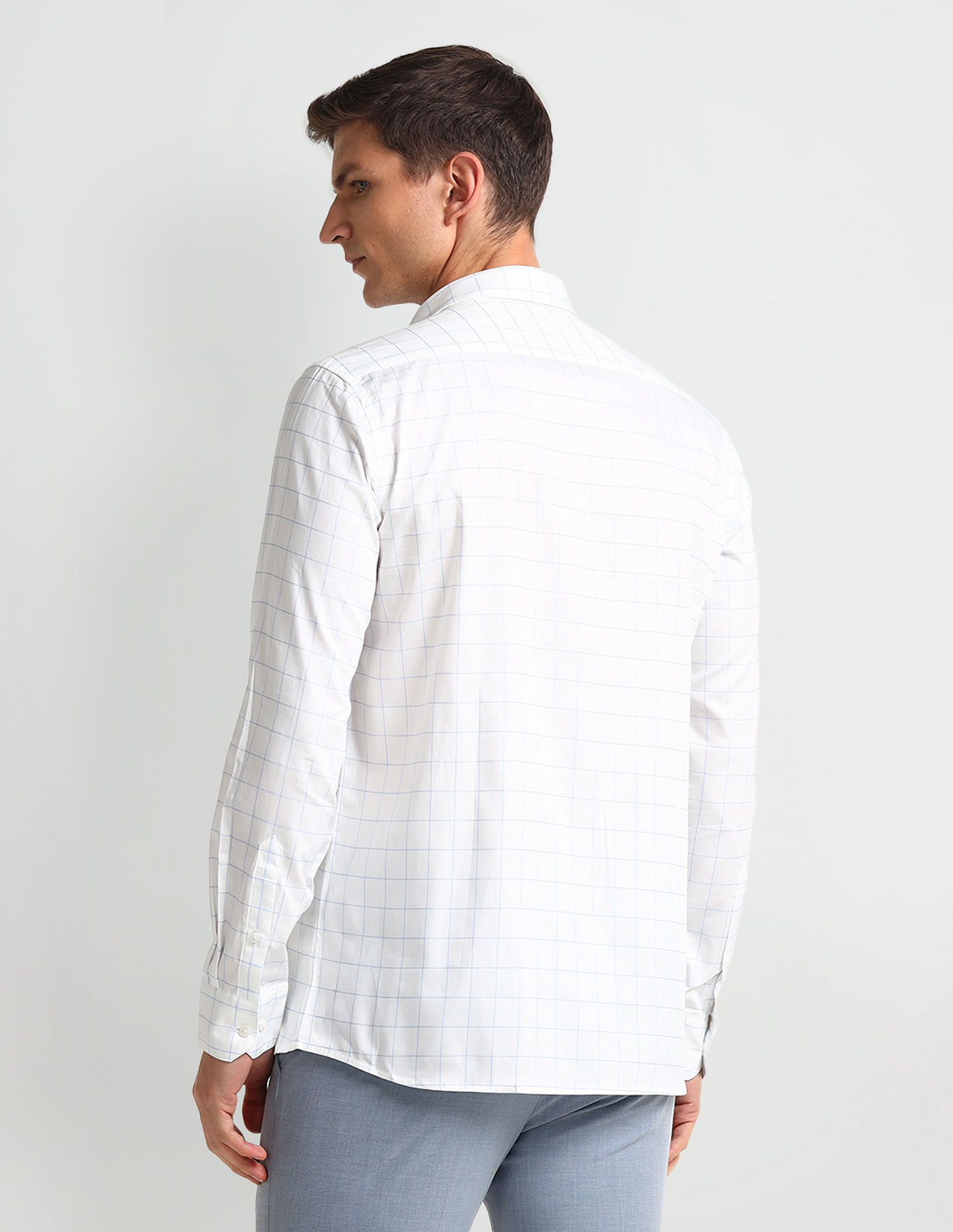 Arrow Manhattan Slim Fit Twill Shirt