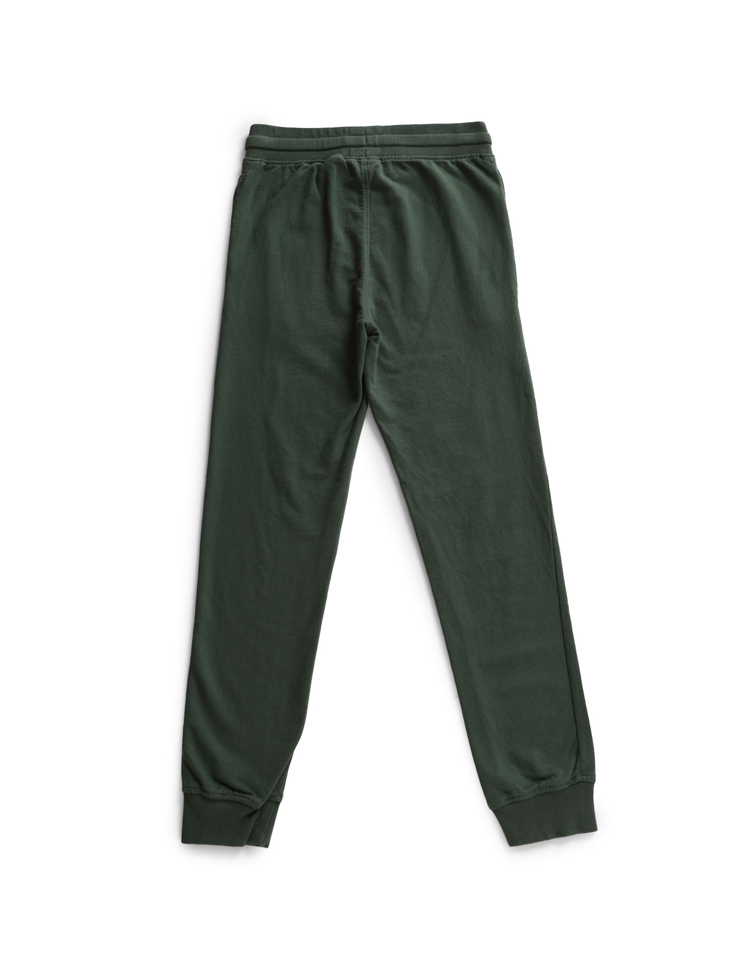 U.S. Polo Assn. Kids Drawstring Waist Brand Print Track Pants