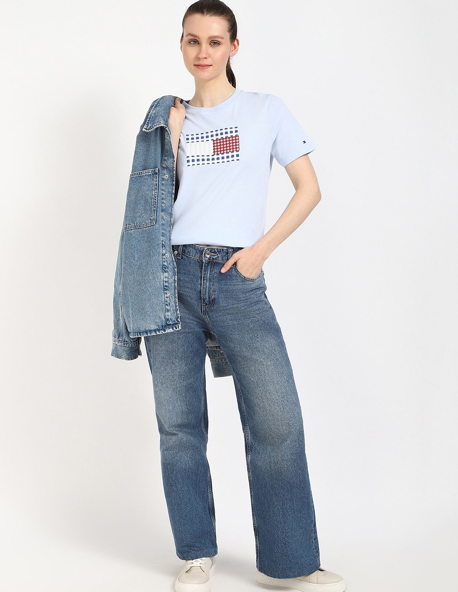 Tommy Hilfiger Printed Regular Fit T-Shirt