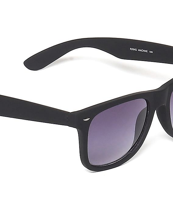 Buy FLYING MACHINE Retro Square Sunglasses Grey For Men Online @ Best  Prices in India | Flipkart.com