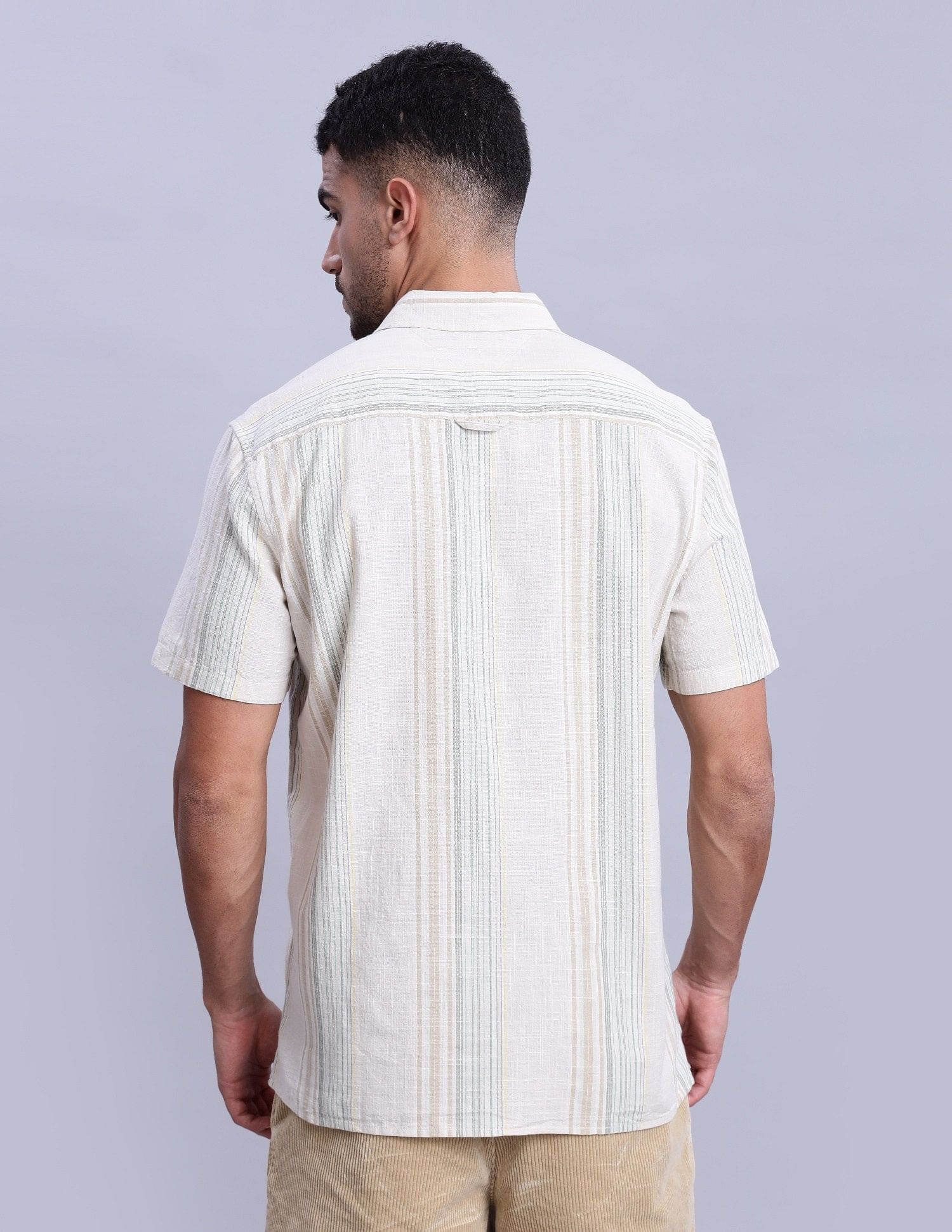 Tommy Hilfiger Striped Regular-Fit Woven Shirts