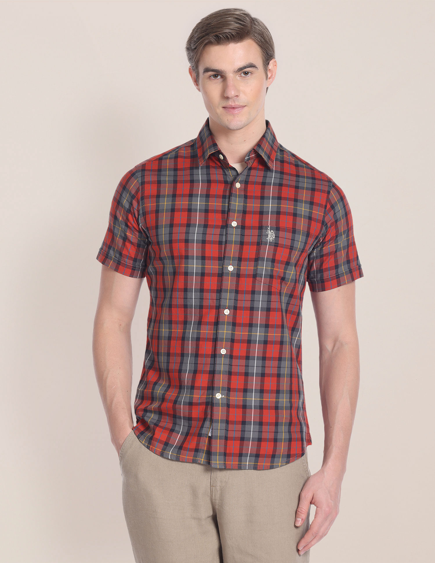U.S. Polo Assn. Tartan Check Cotton Shirt