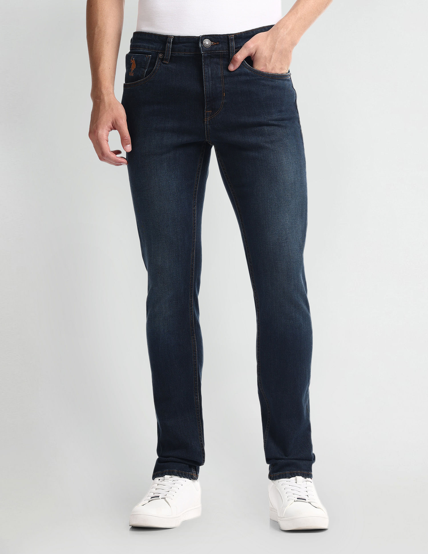U.S. Polo Assn. Denim Co. Regallo Skinny Fit Blue Jeans