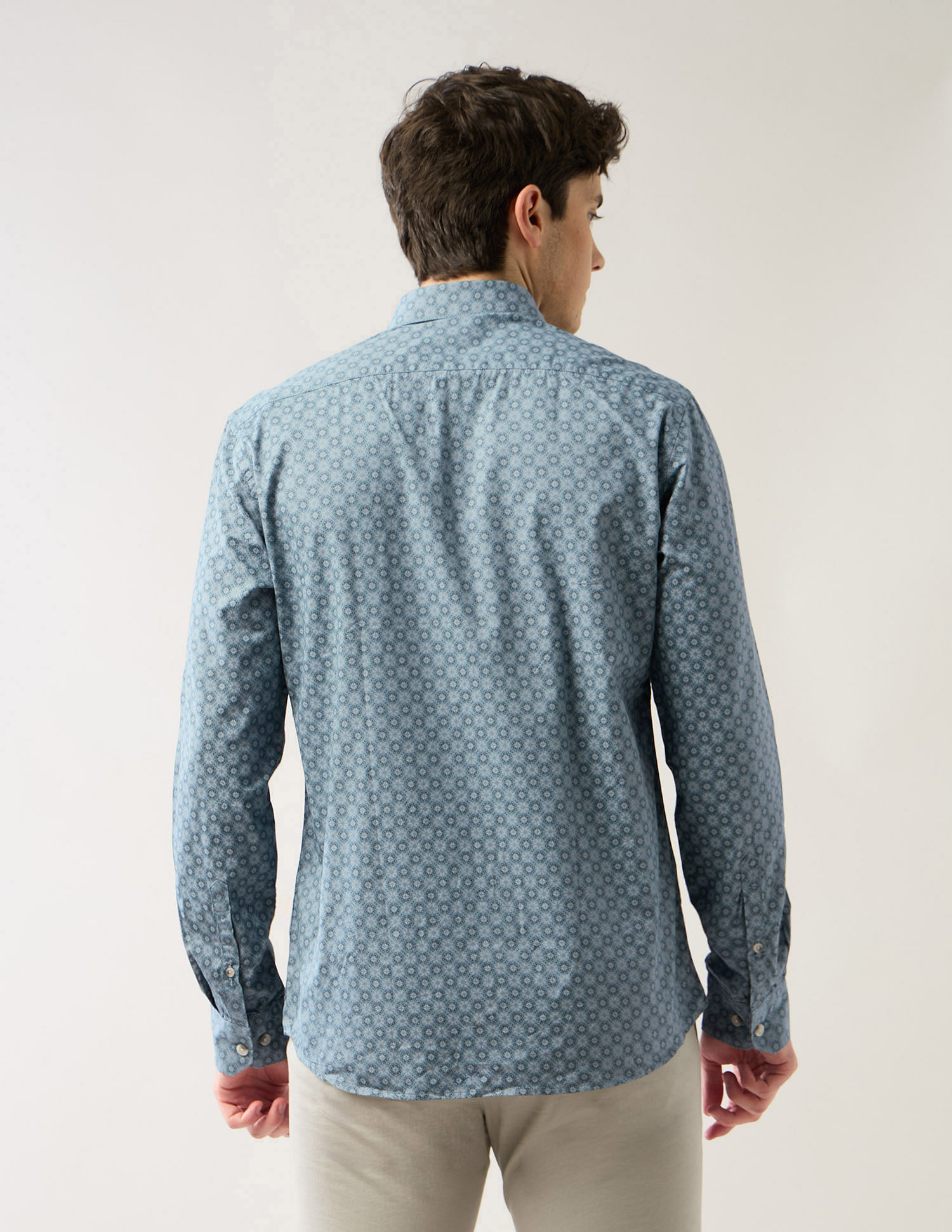 Arrow Sport Geometric Printed Printed Pure Cotton Shirt