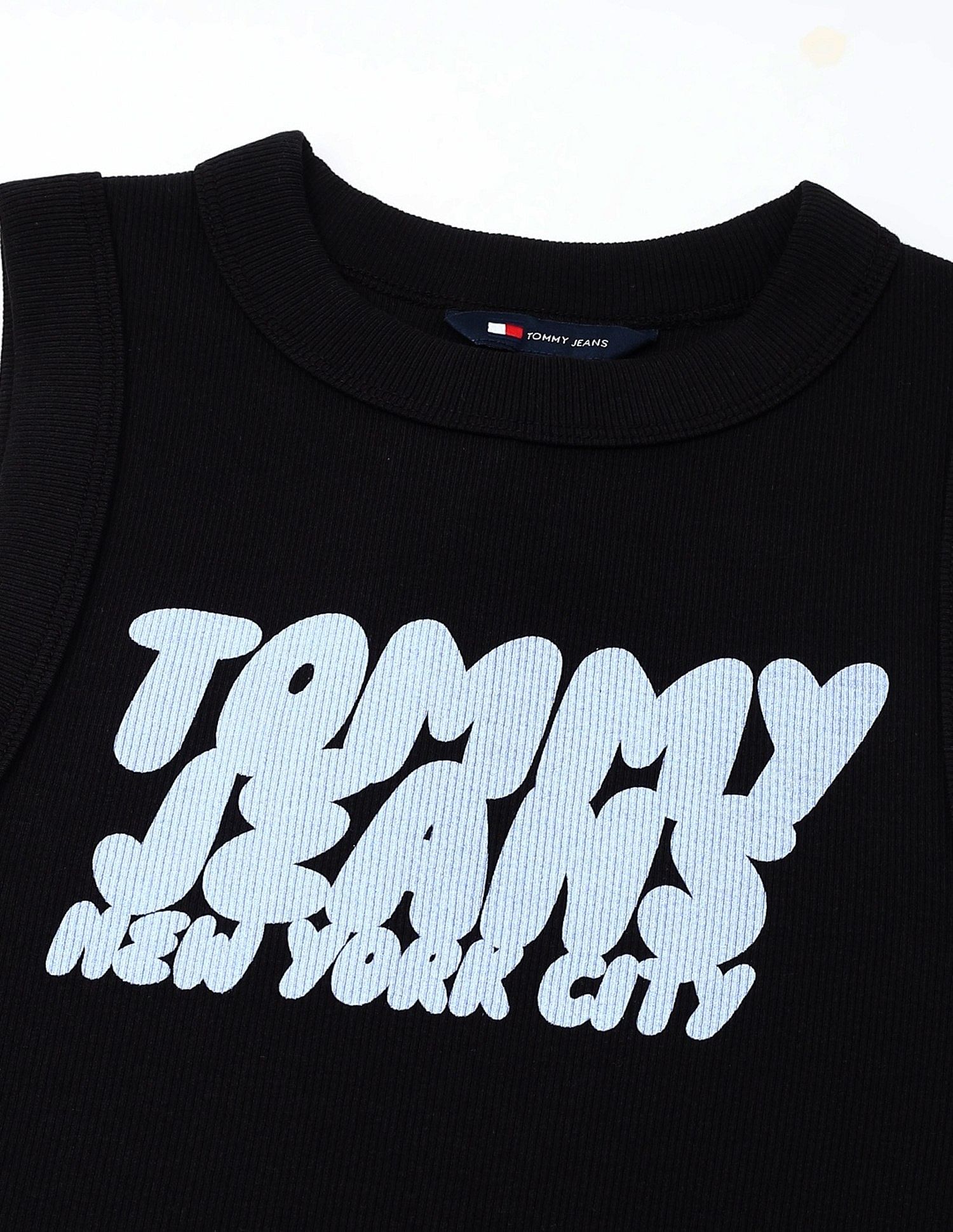 Tommy Hilfiger Cotton Crew Neck Bodycon Dress