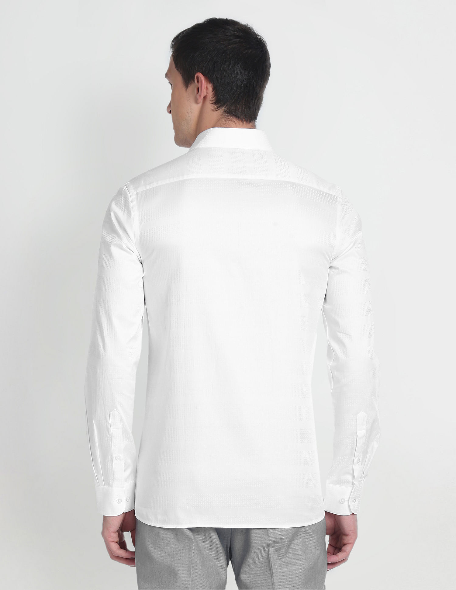 Arrow Newyork Manhattan Slim Fit Cotton Shirt