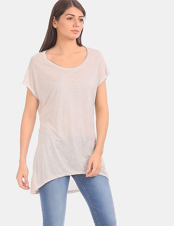 gap elbow sleeve tee