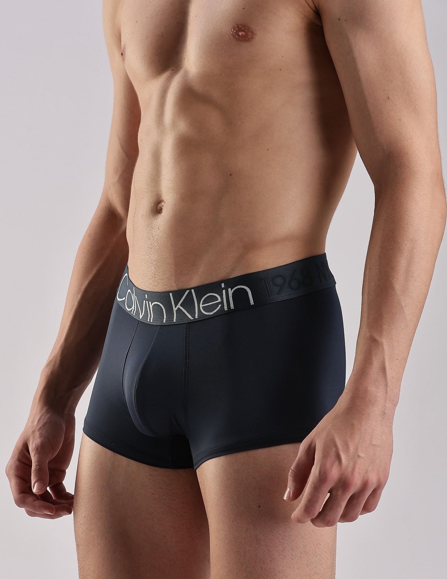 Calvin Klein Underwear Low Rise Solid Navy Trunks