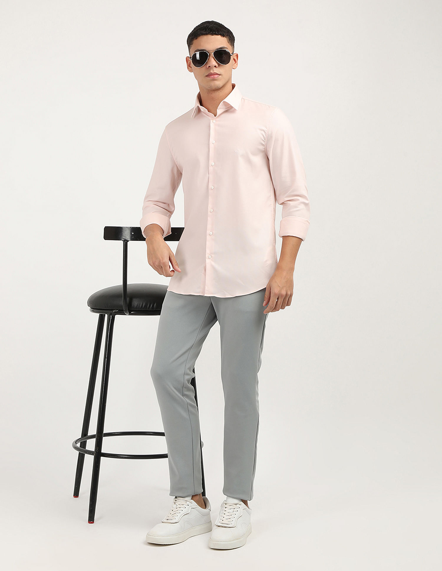 Calvin Klein Jeans Tonal Structure Slim Shirt
