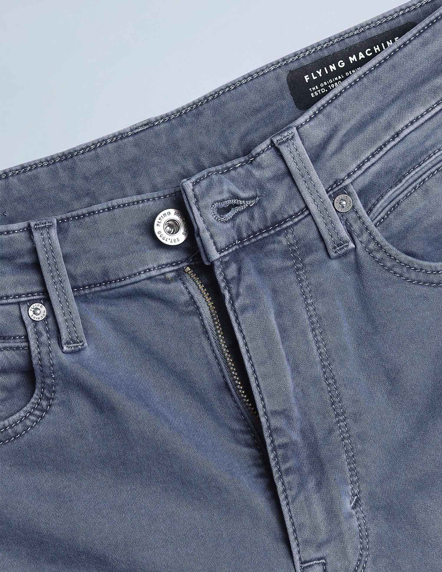 Flying Machine Bruce Bootcut Fit Stone Washed Jeans