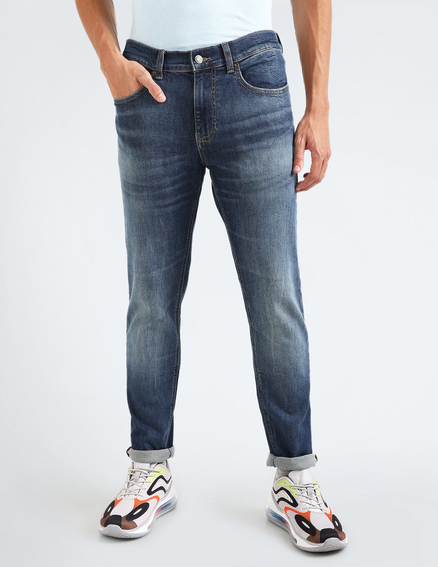 Tommy Hilfiger Recycled Cotton Austin Slim Tapered Jeans