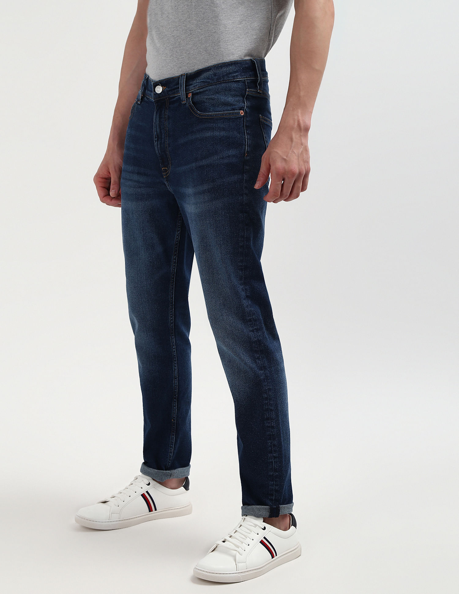 Tommy Hilfiger Dad Regular Tapered Whiskered Jeans
