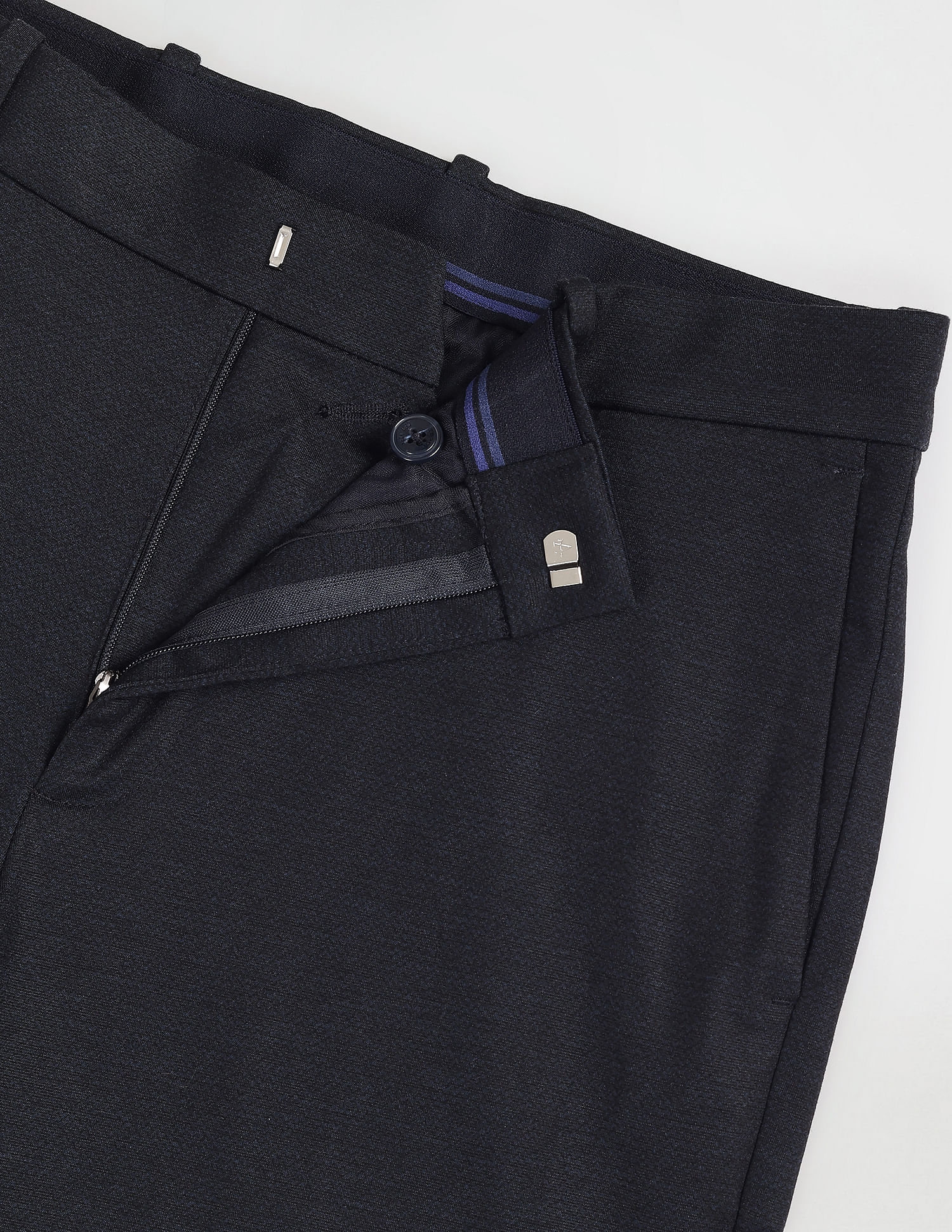 Arrow Newyork Mid Rise Dobby Trousers