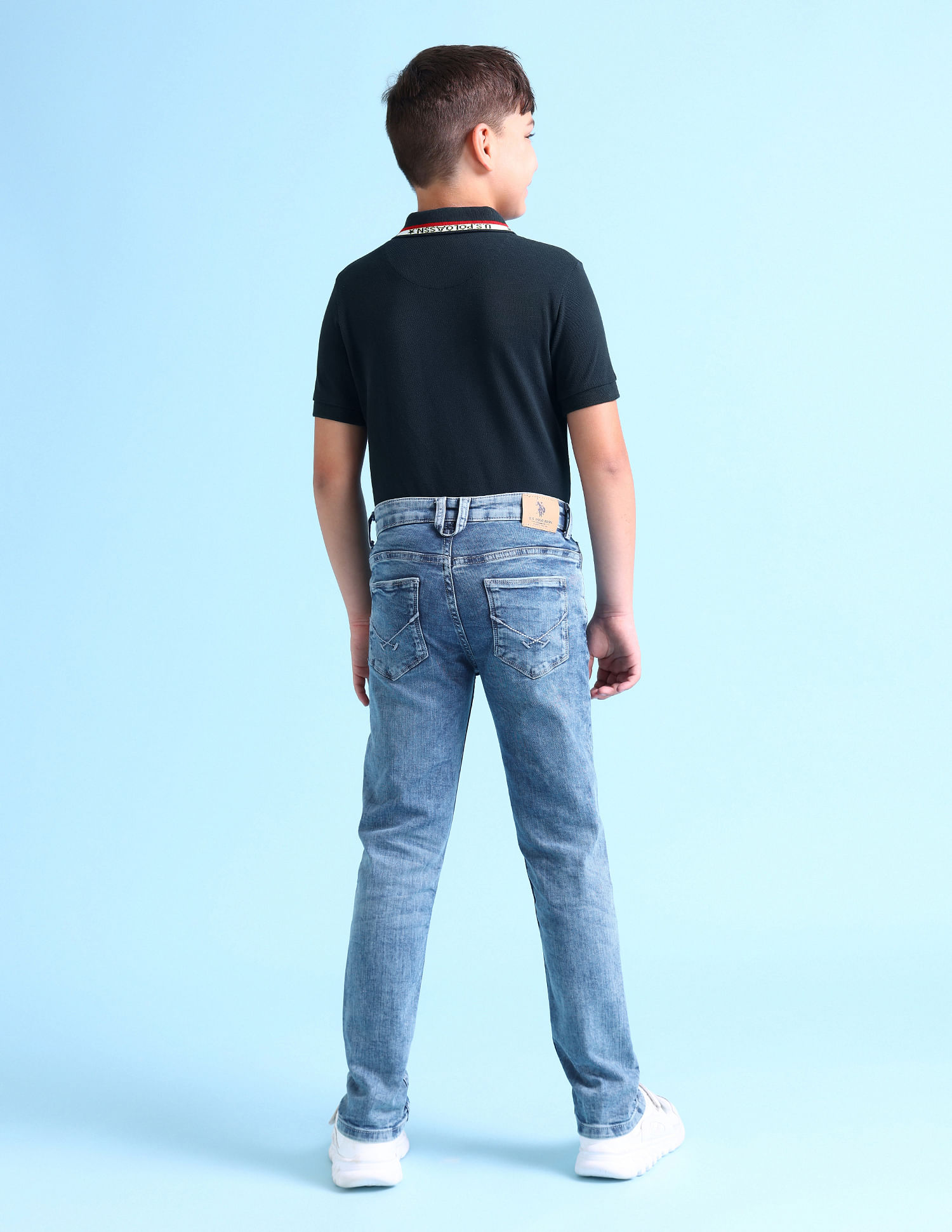 U.S. Polo Assn. Kids Distressed Authentic 1890 Jeans