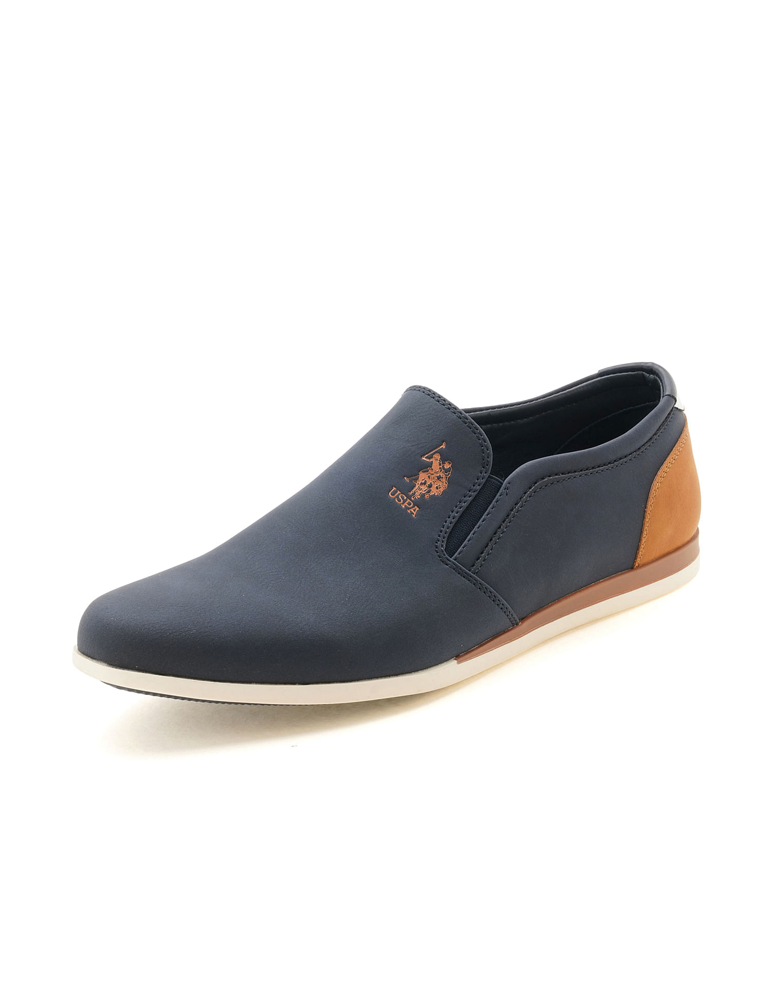 U.S. Polo Assn. Men Dake Navy Work Casuals Slip On
