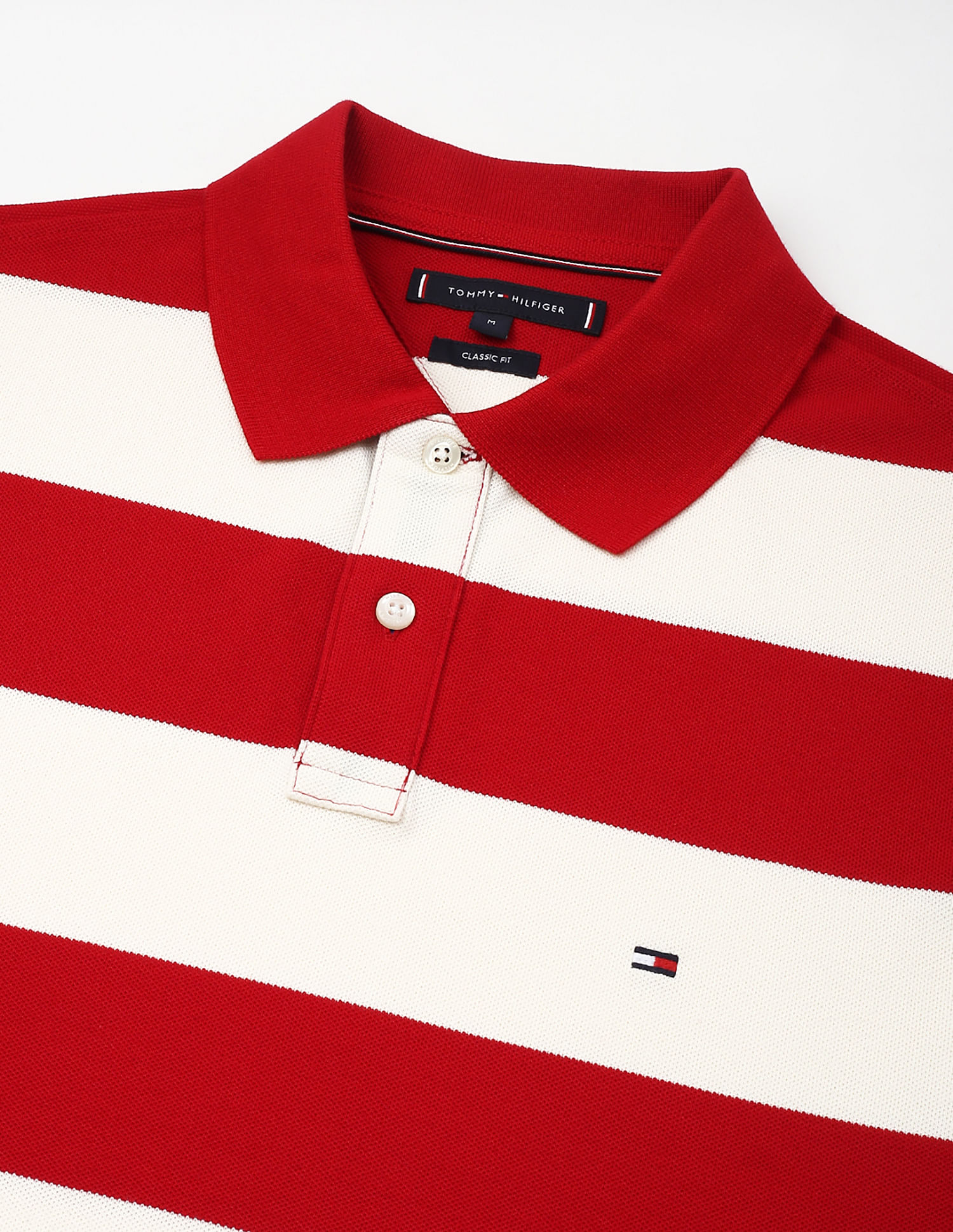 Tommy Hilfiger Striped Relaxed Fit Polo Shirt