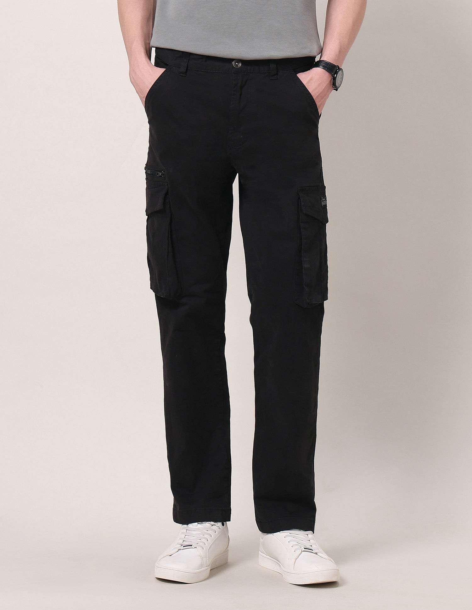 U.S. Polo Assn. Denim Co. Straight Fit Cargo Trousers