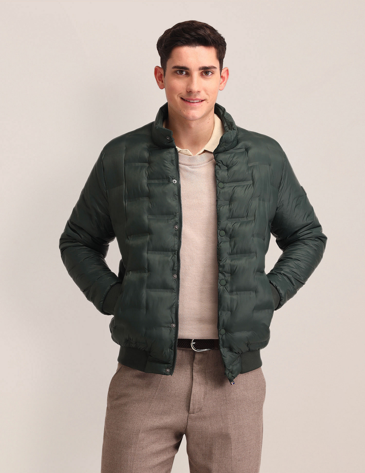 U.S. Polo Assn. USJCKS0707 BROWN Mens Jackets