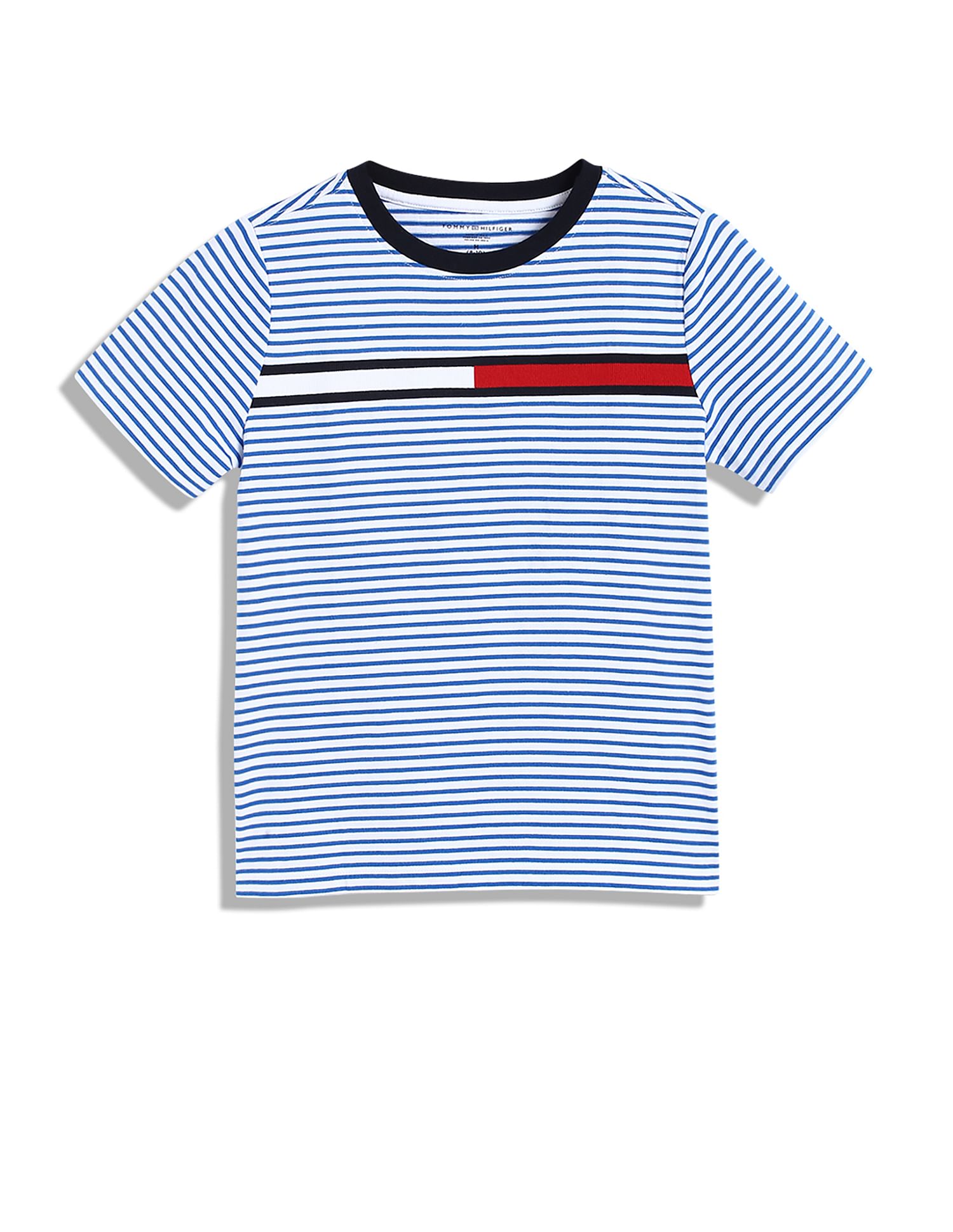 Tommy Hilfiger Kids Tino Stripe Fashion T-Shirt