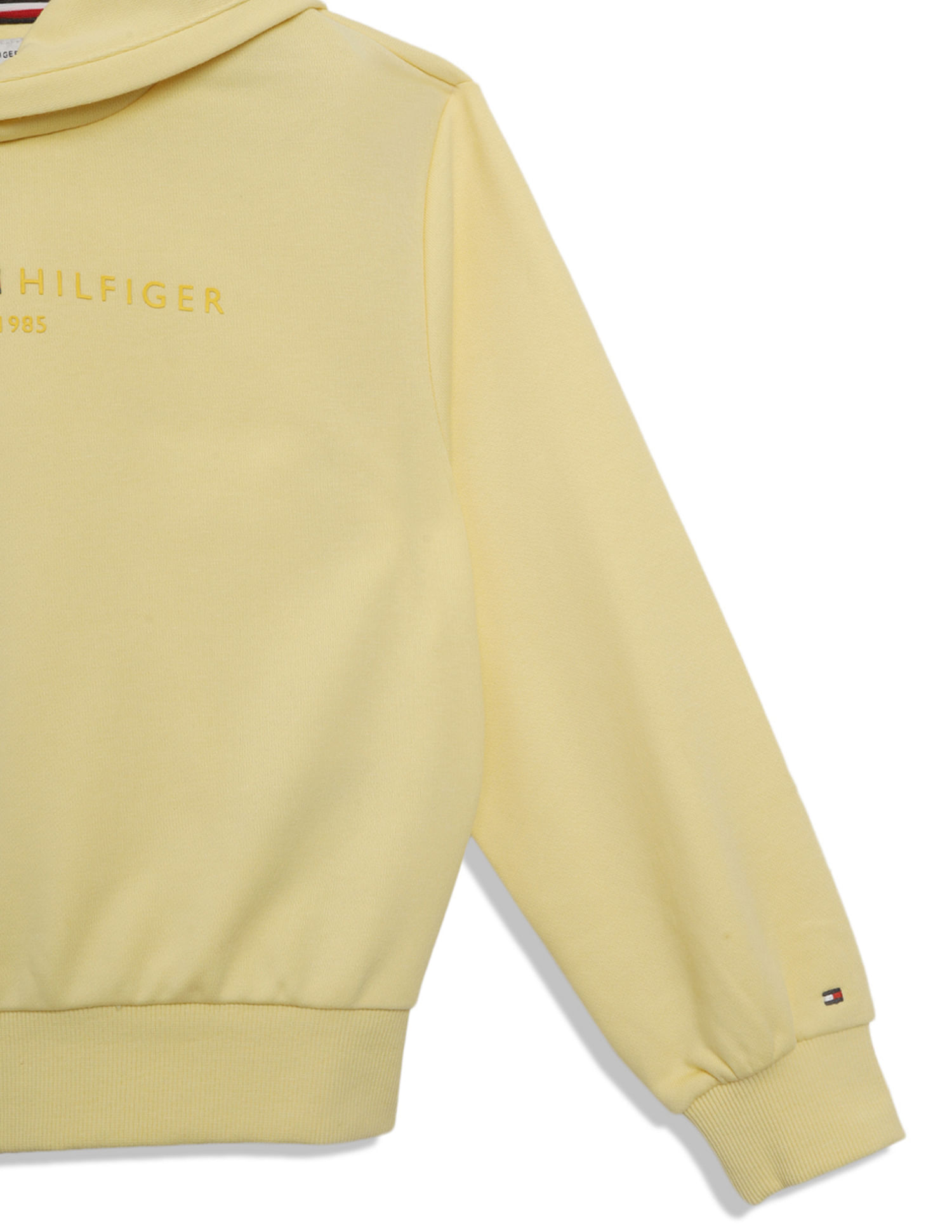 Tommy Hilfiger Kids Girls Transitional Solid Hooded Sweatshirt