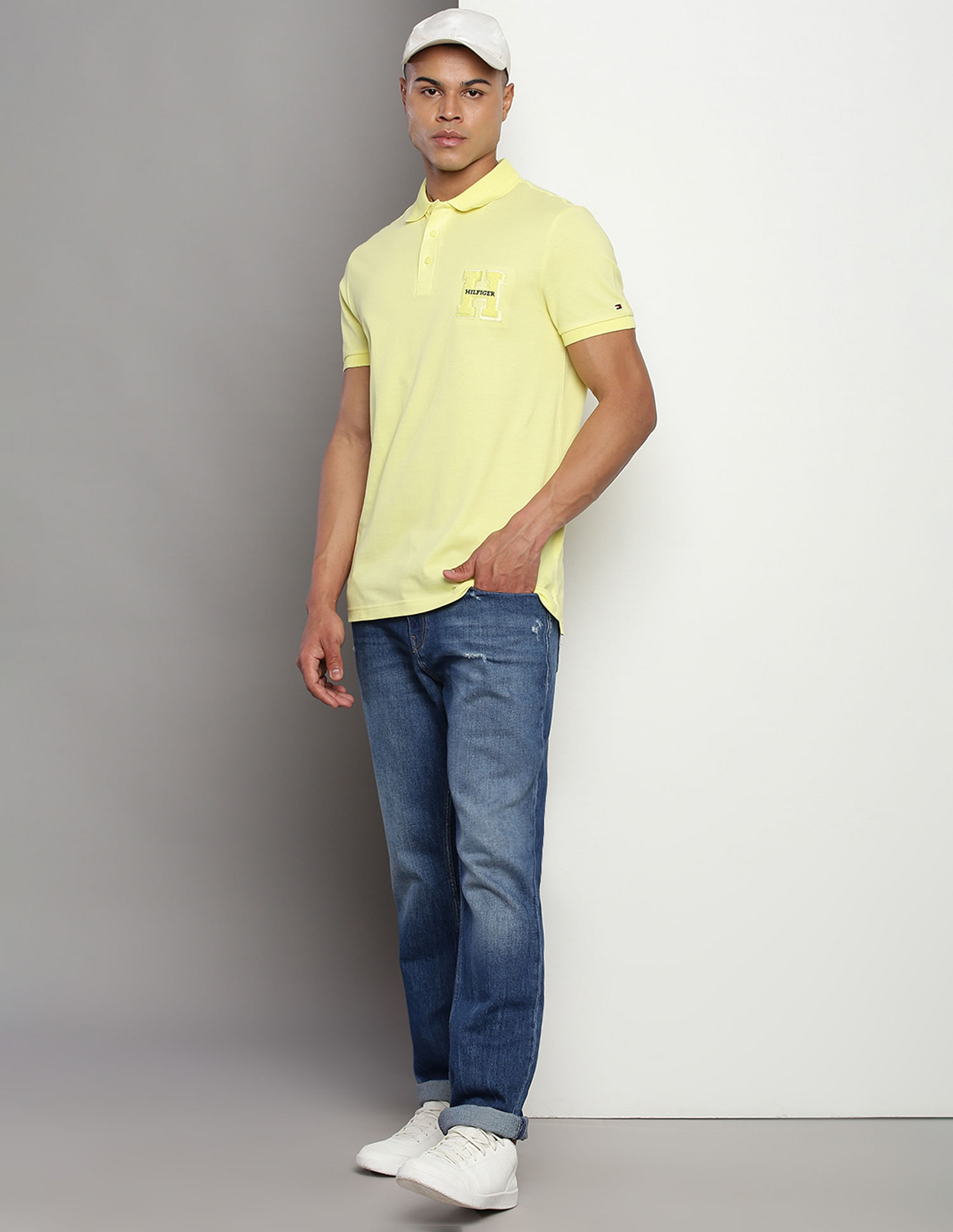 Tommy Hilfiger Rayan Straight Fit Stone Wash Jeans