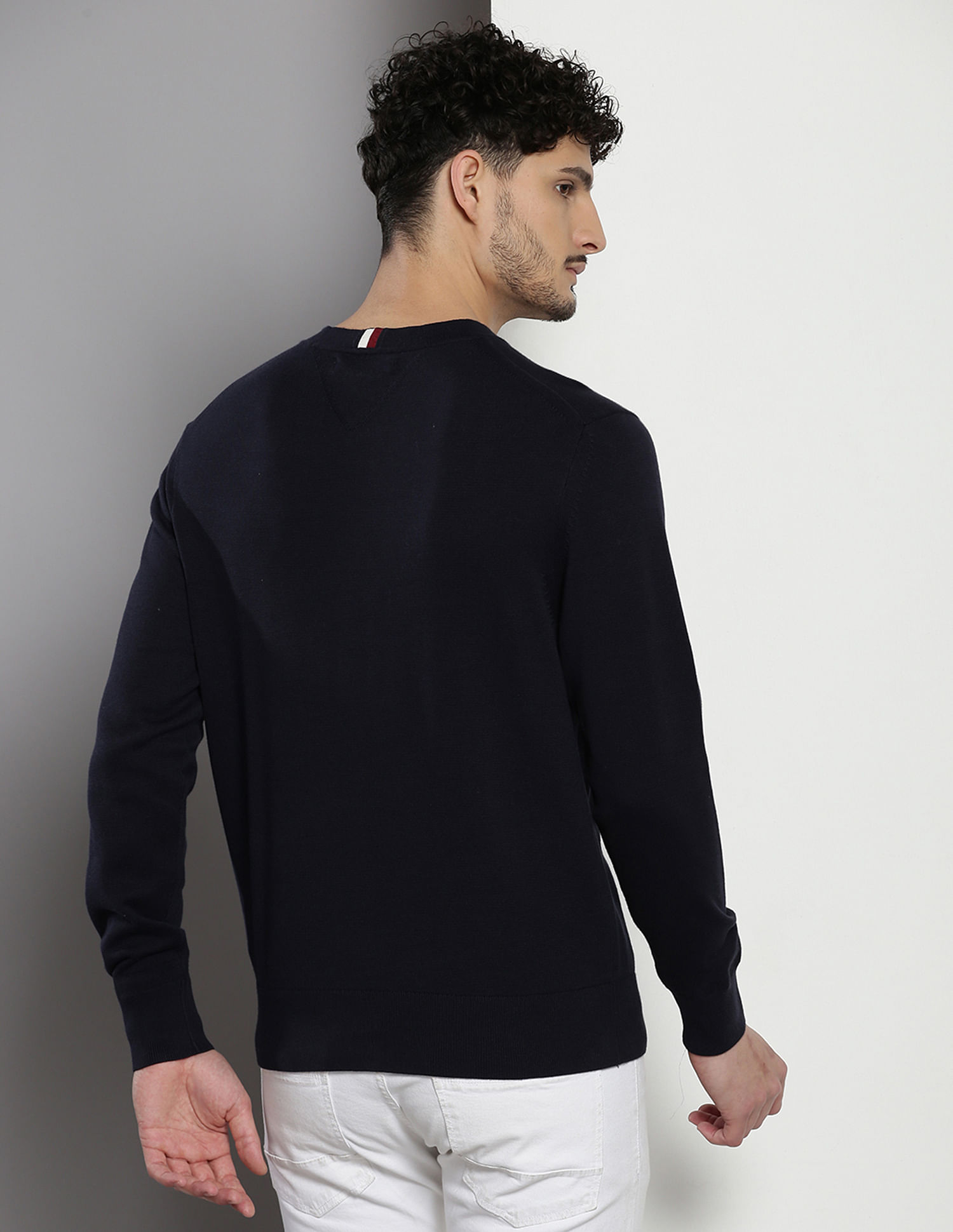 Tommy Hilfiger Transitional Cotton Relaxed Sweater