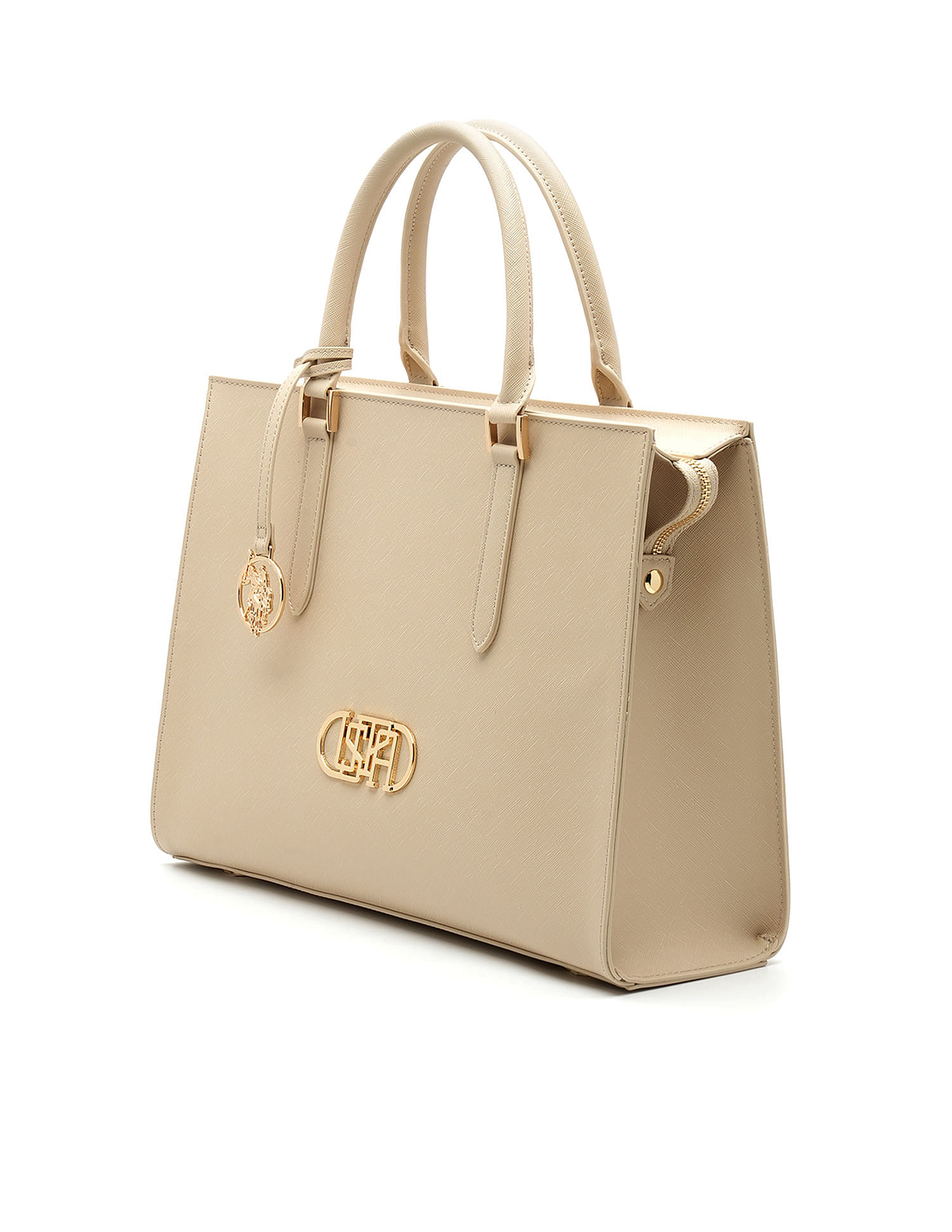 U.S. Polo Assn. Lenda Textured Satchel Bag