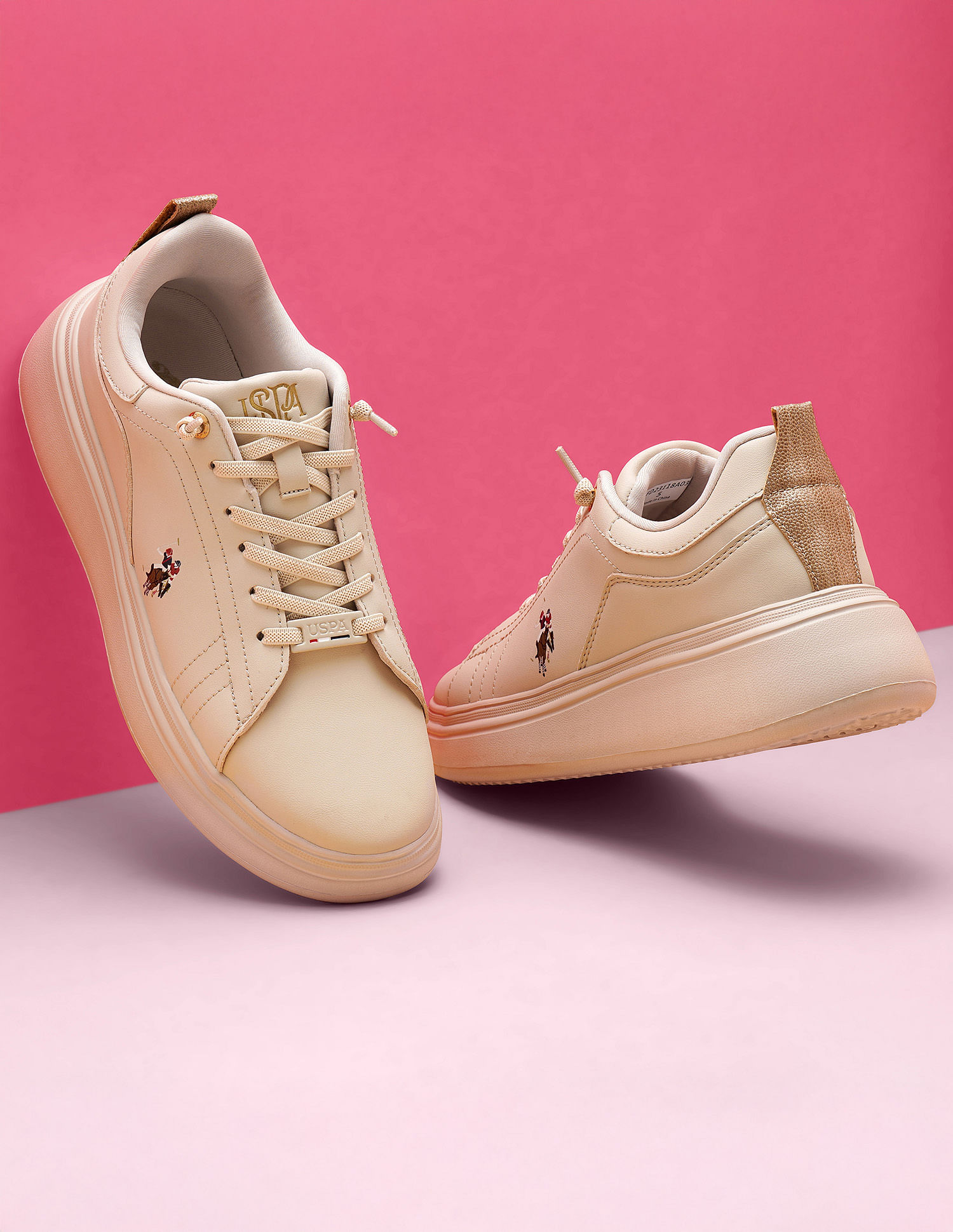 U.S. Polo Assn. Women Solid Ariel 2.0 Sneakers