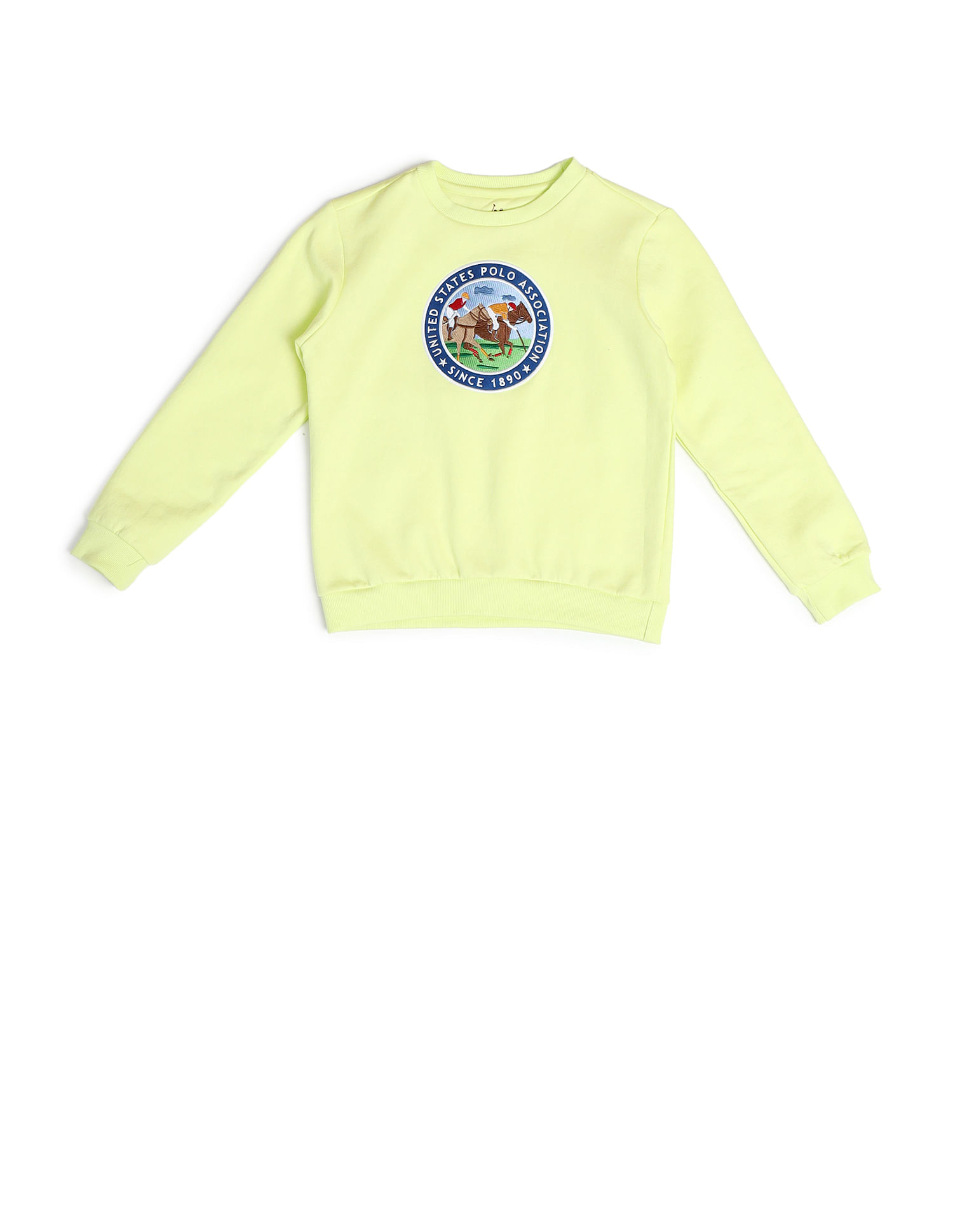 U.S. Polo Assn. Kids Boys Appliqued Sweatshirt