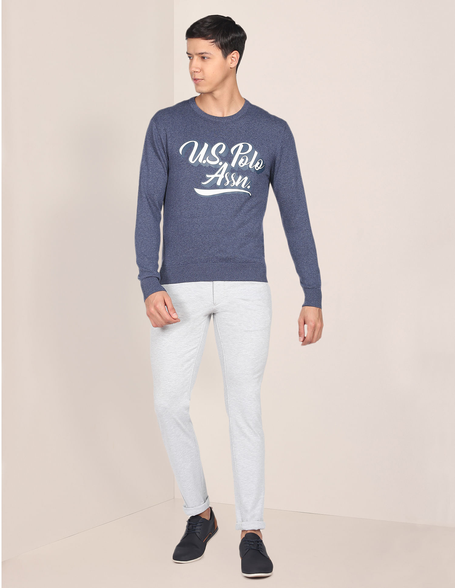 U.S. Polo Assn. Austin Slim Fit Knit Casual Trousers