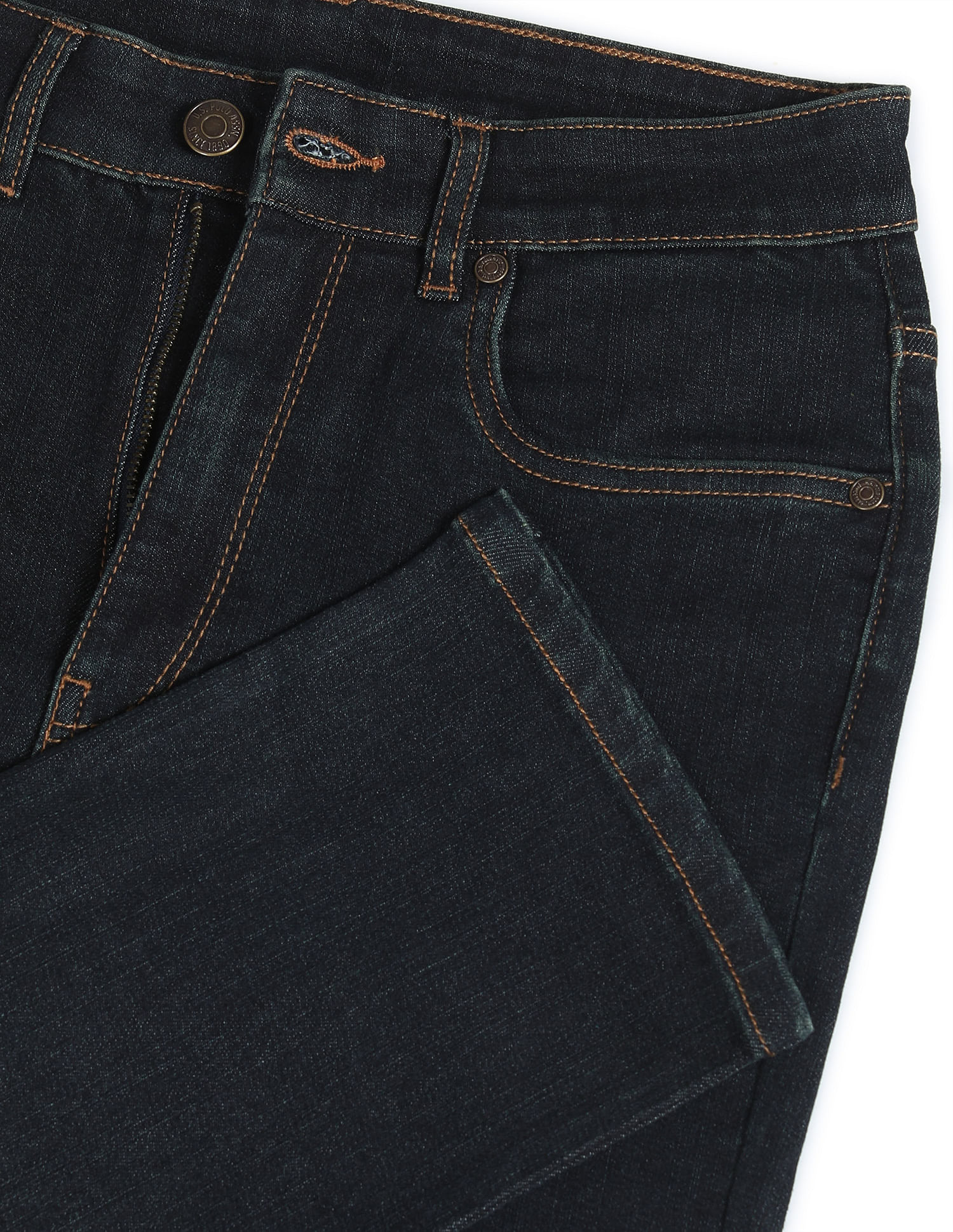 U.S. Polo Assn. Women Mid Rise Slim Fit Jeans
