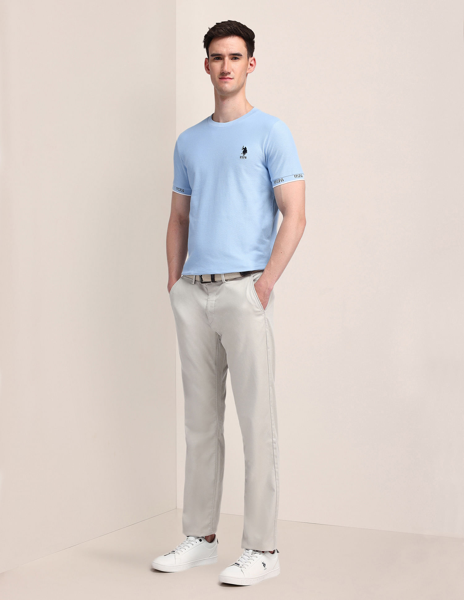 U.S. Polo Assn. Solid Slim Fit T-Shirt