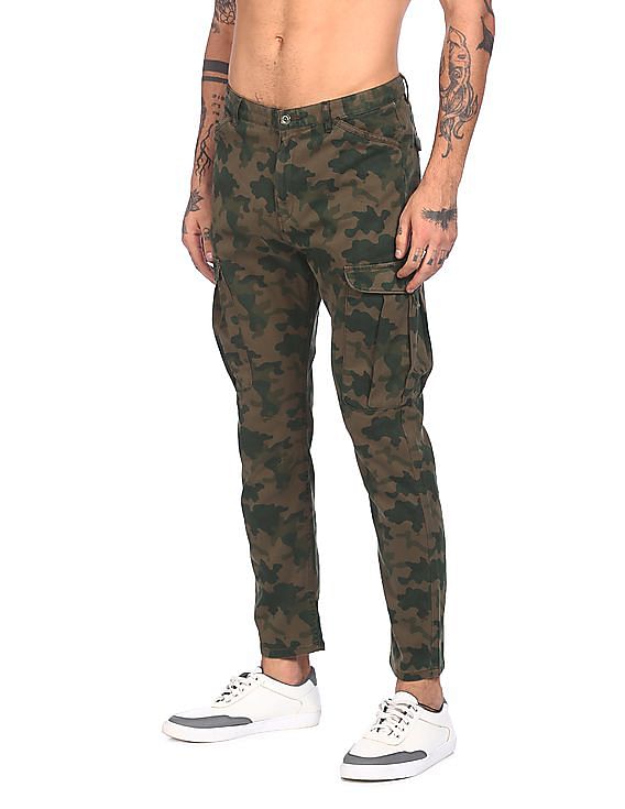 Buy FLYING MACHINE Boys Cotton Camouflage Trousers  Shoppers Stop