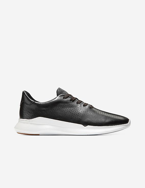 Mast & Harbour Men Grey And White Perforated Sneakers - Price History