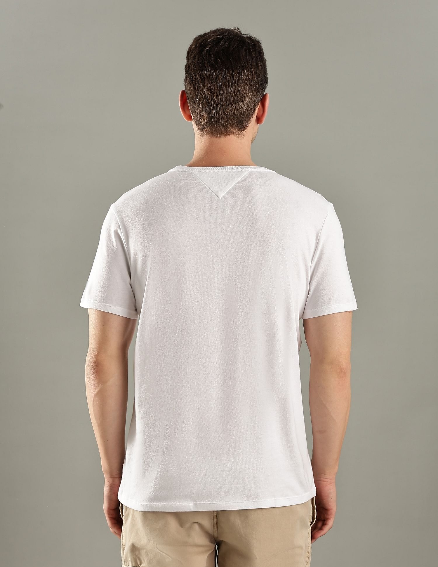 Tommy Hilfiger Logo Regular-Fit Cotton T-Shirt