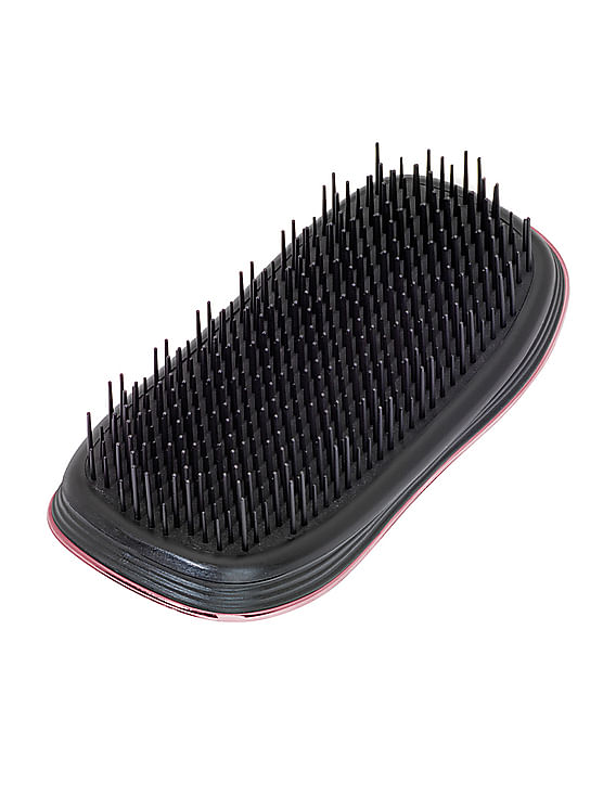 NEW Ikoo Home Detangling Hair Brush – Black/Oyster Silver