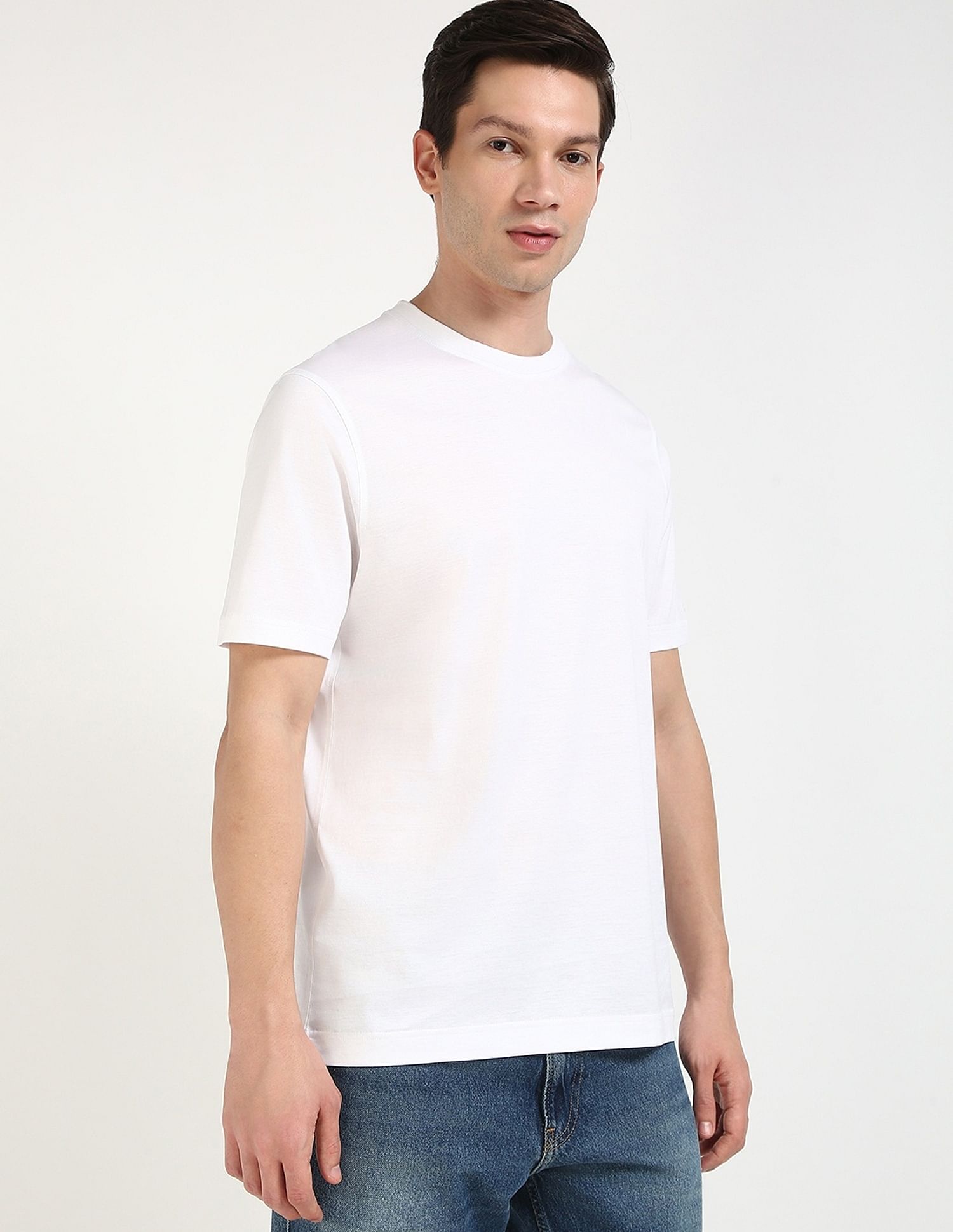 Tommy Hilfiger Solid Regular-Fit Cotton T-Shirt