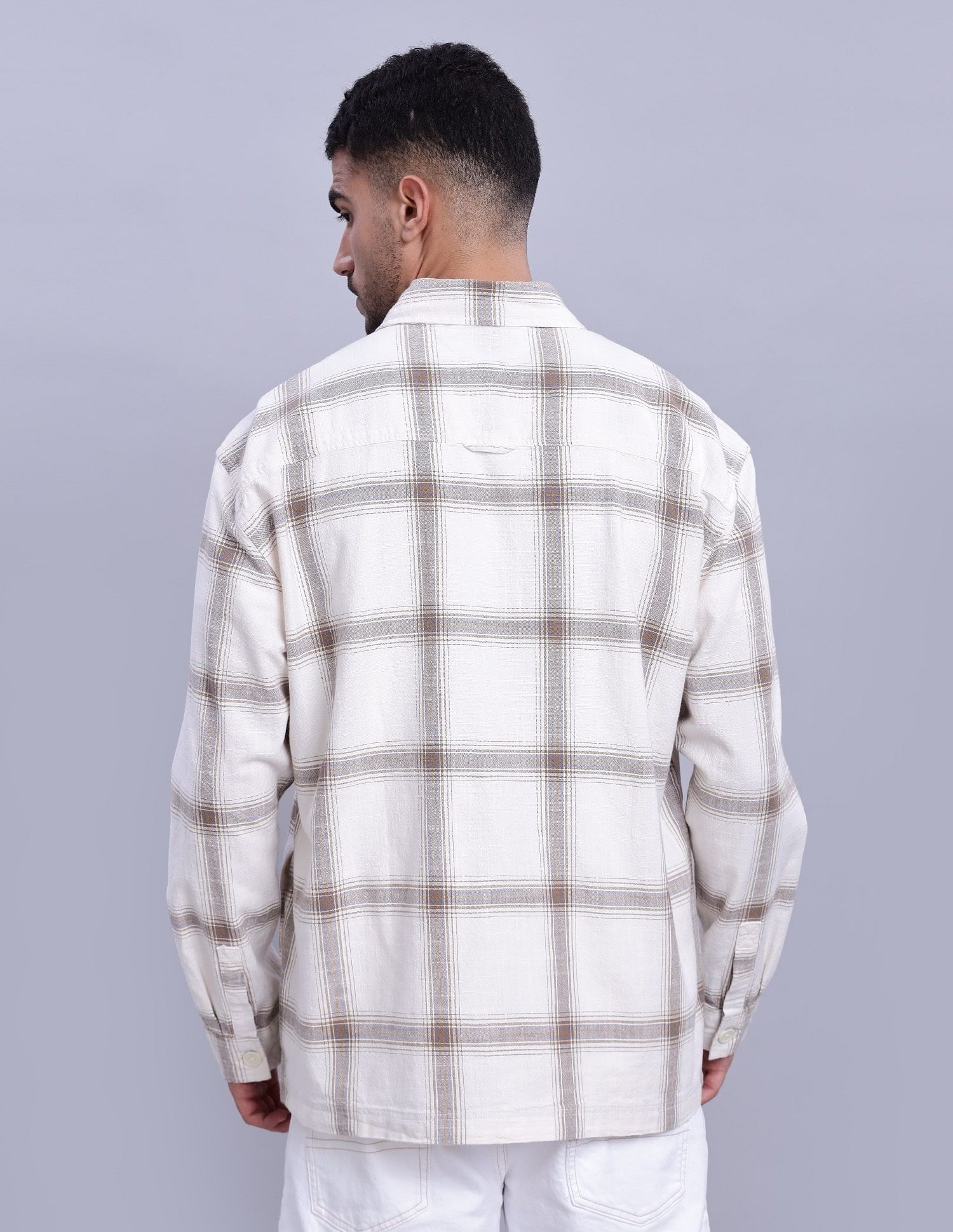 Tommy Hilfiger Checked Oversized-Fit Woven Shirts