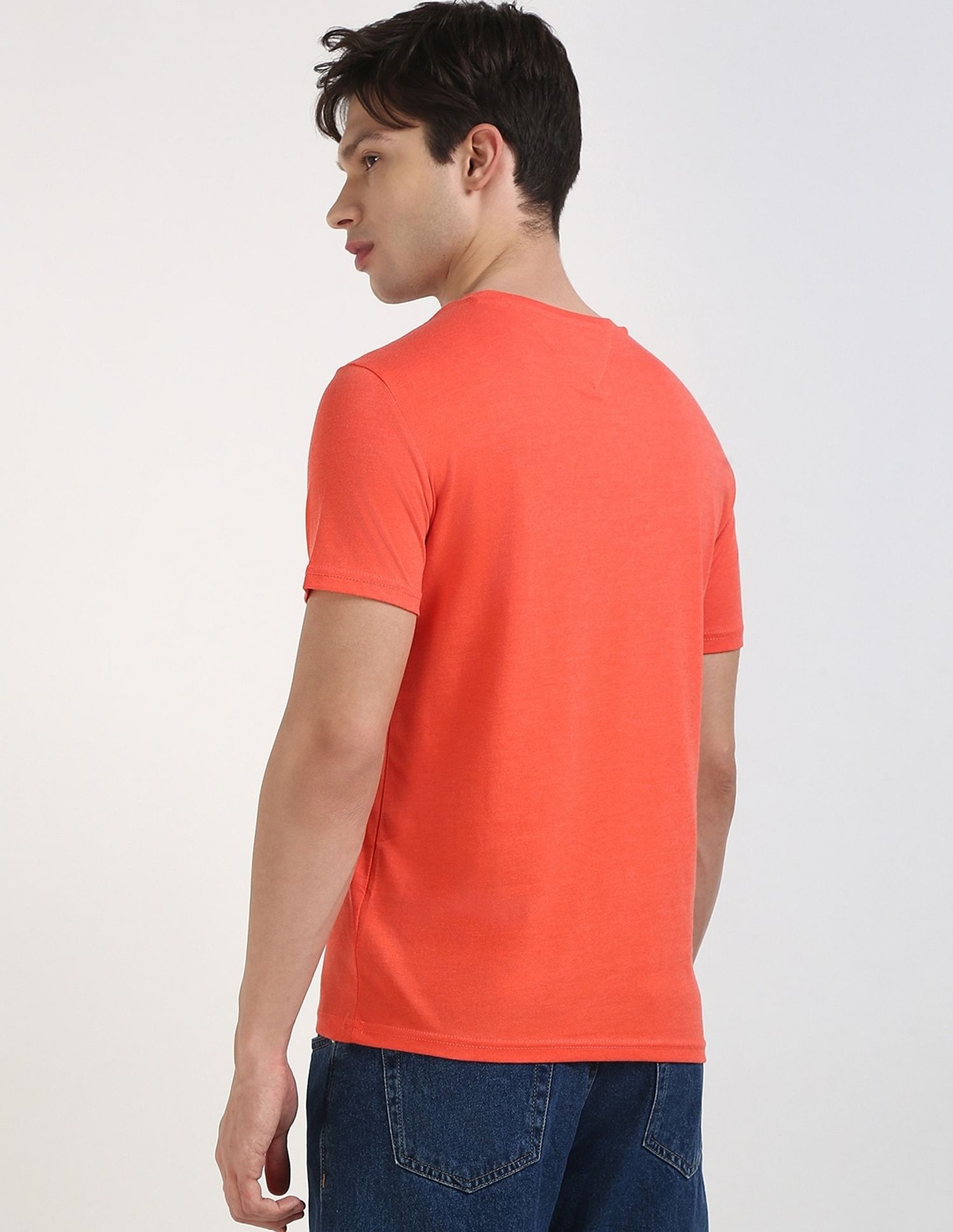 Tommy Hilfiger Solid Slim-Fit Cotton T-Shirt