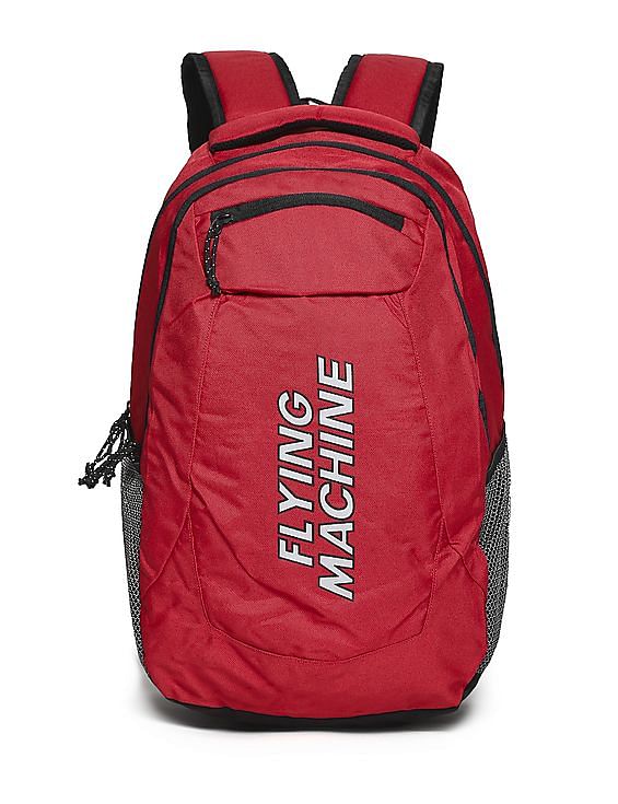 Buy Flying Machine Brand Print Laptop Backpack NNNOW