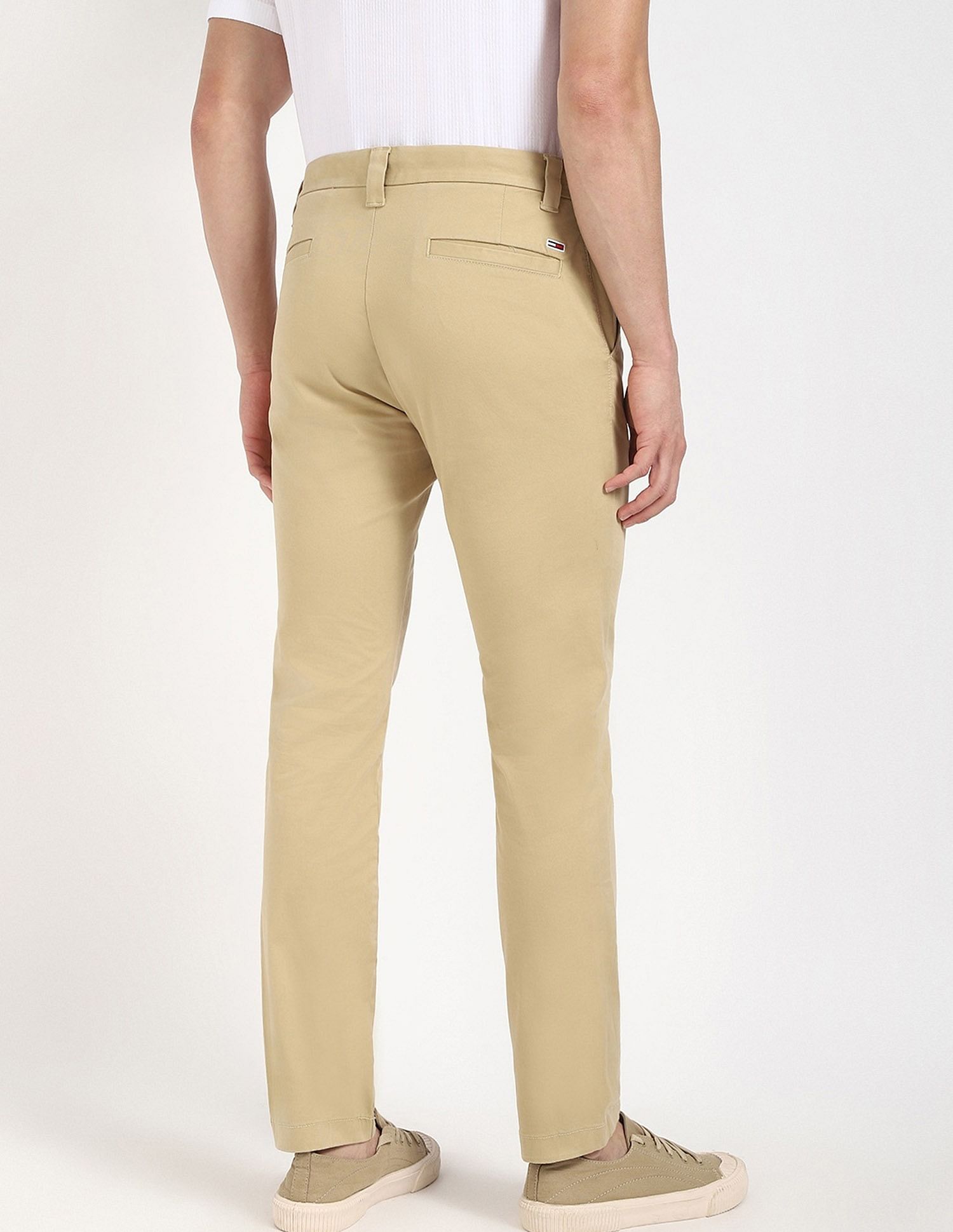 Tommy Hilfiger Solid Relaxed Fit Trouser