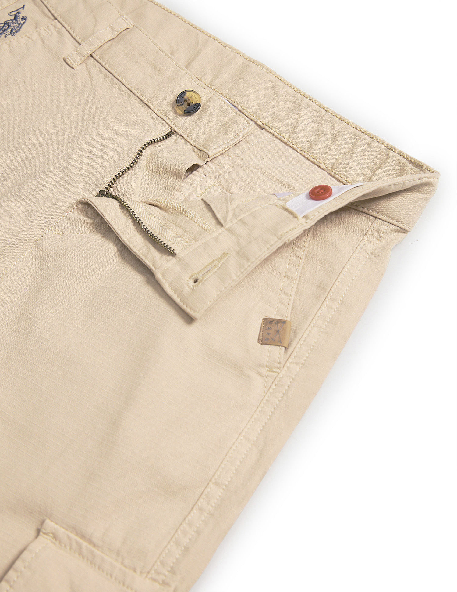 U.S. Polo Assn. Kids Boys Ribstop Cargo Trousers