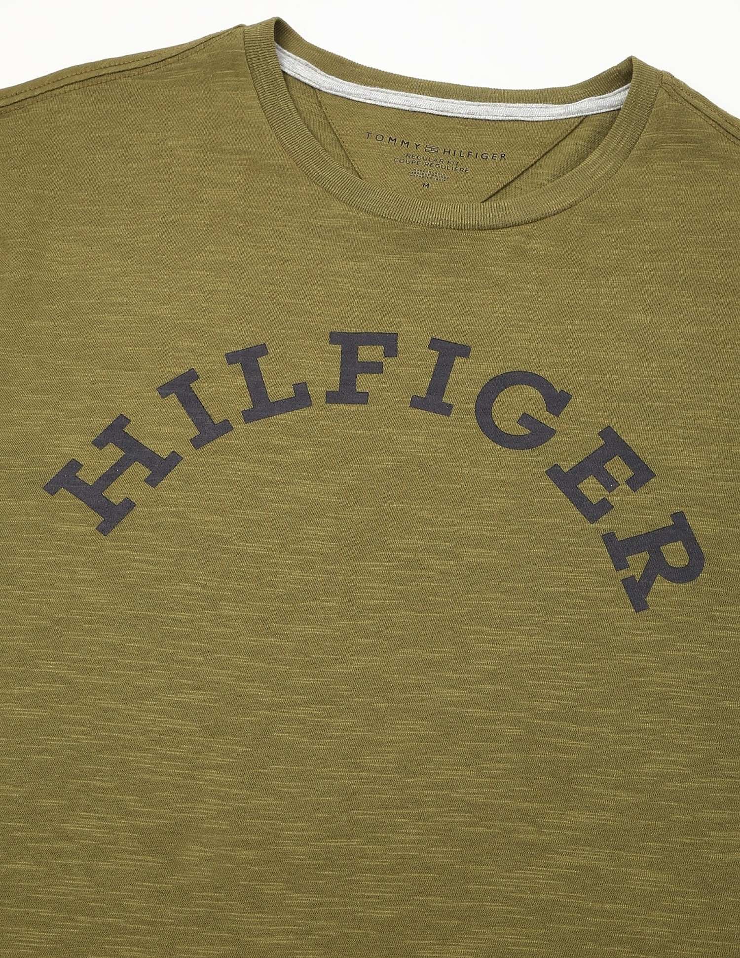 Tommy Hilfiger Logo Regular-Fit Cotton T-Shirt